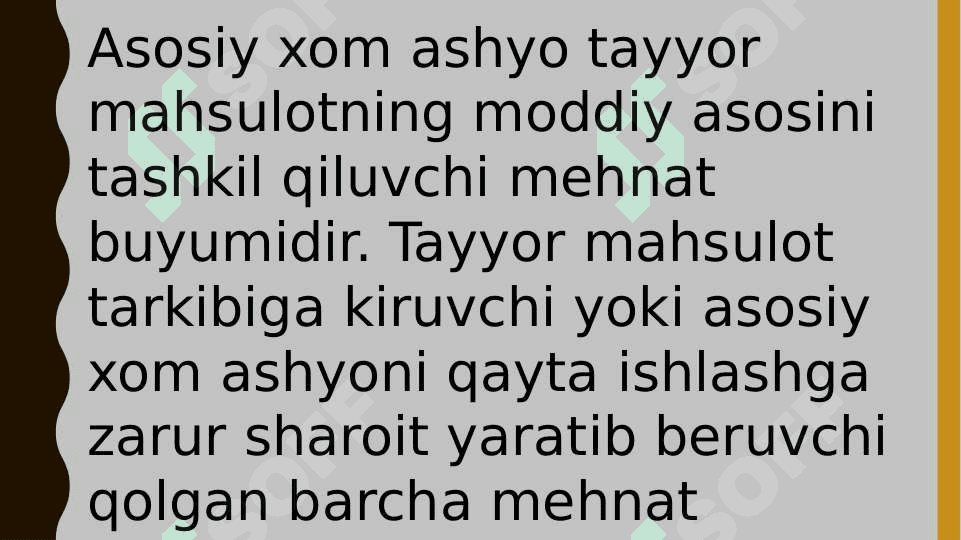 O’zbekiston xomashyosi va sanoatda ishlatilishi. Asosiy xomashyo bazasi 3