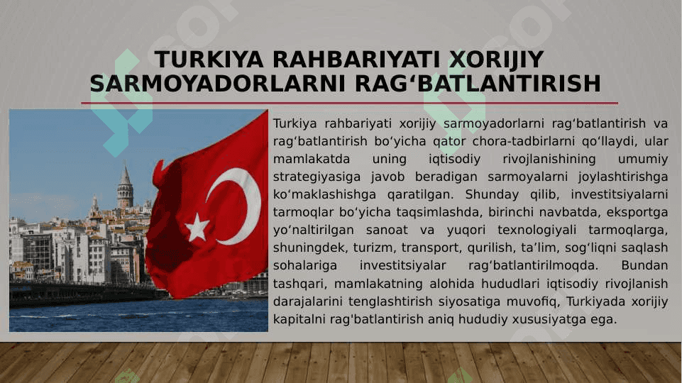 Turkiya Va O'zbekiston investitsion siyosati 4