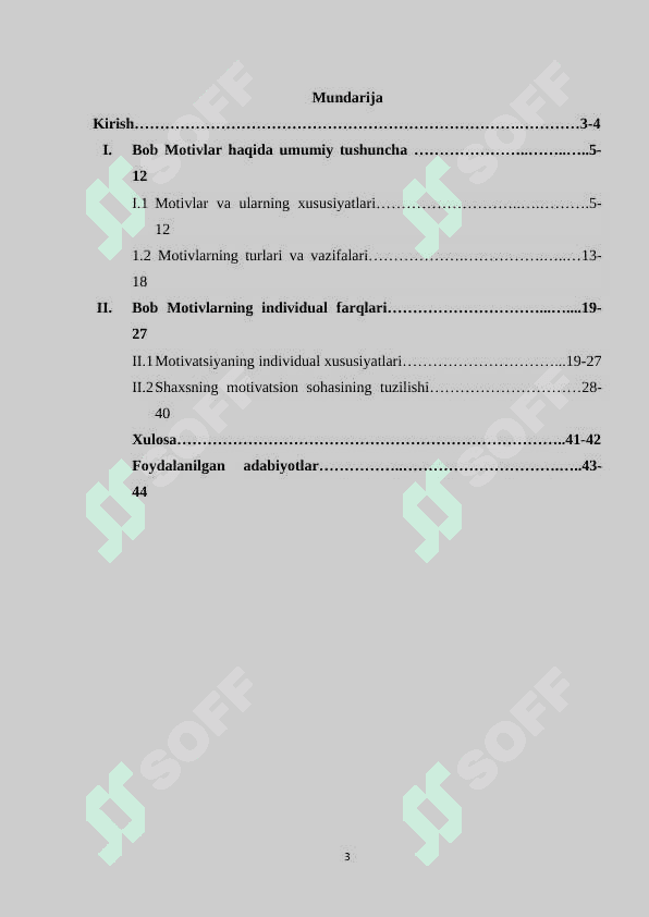 Motivlarning individual farqlari 2