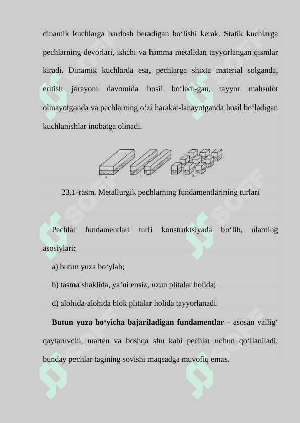 Metallurgik pechlarning asosiy qismlari 3