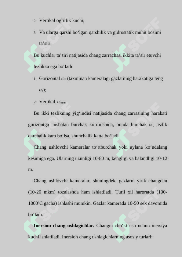 Metallurgik pechlarning gazoxod tizimi 8