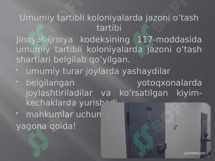 Kaloniyalar va turmalarda jazoni o’tash 3