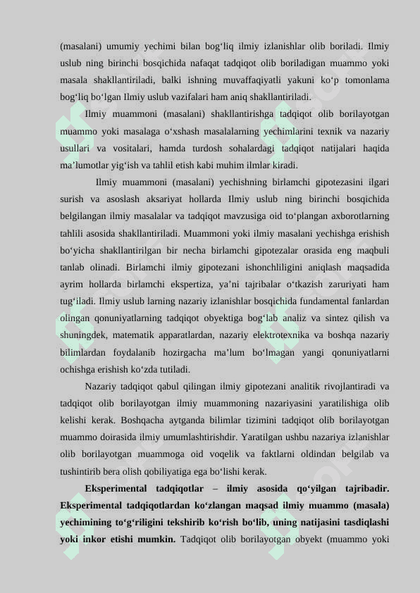 ILMIY USLUB , UNING TUZILISHI, MAZMUNI 4