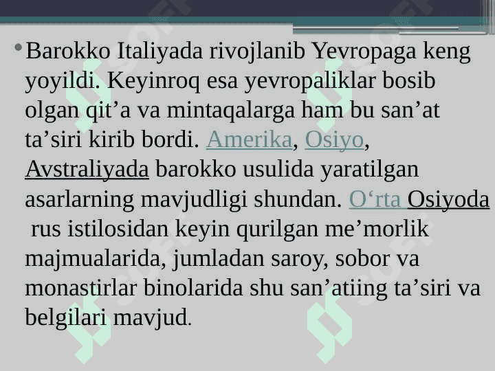 Mehmonxona  intereri va landshaftining tarixiy uslublari  Mehmonxona intereri va landshaftida stil tushunchasi. Asosiy tarixiy stillar.Qadimgi SHarq, Hindiston, Xitoy uslublari. Yapon uslubi. Antik davr 7