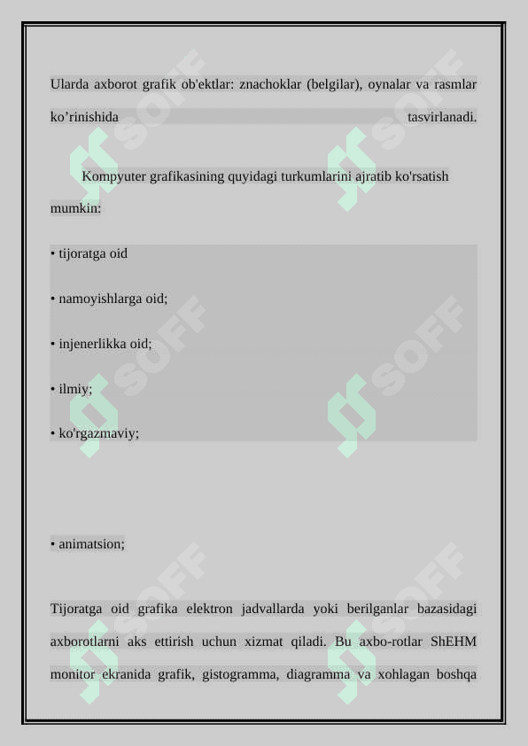 Oddiy geometrik akslantrishlar (ko’chish , burash, siqish akslantrish) 6