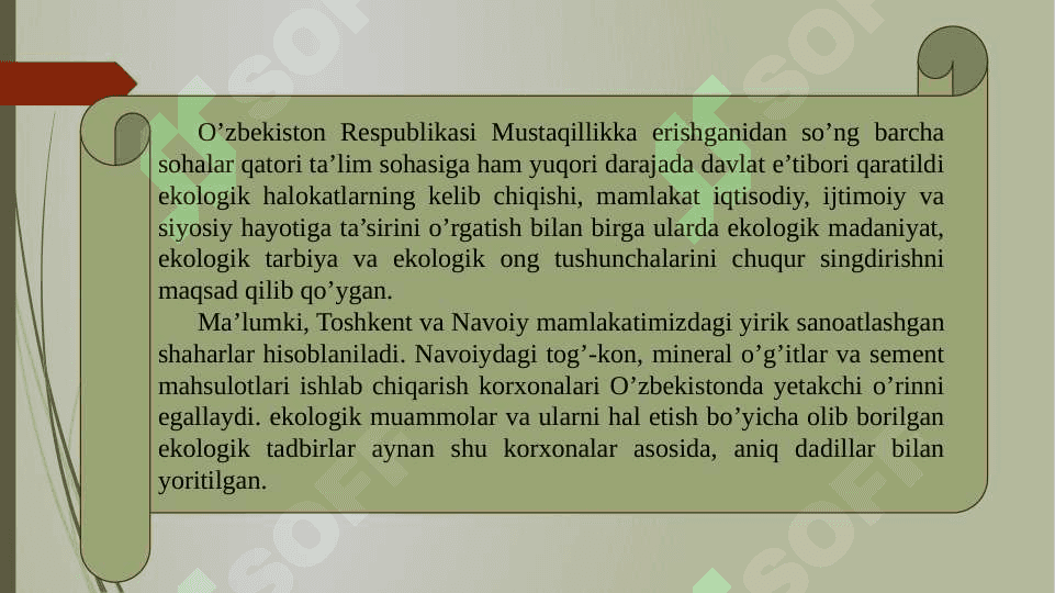 Ekologik muammolar 2