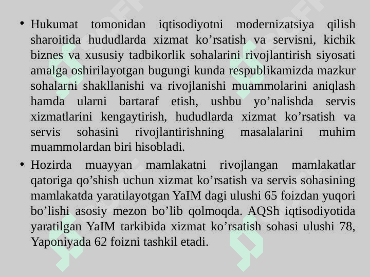 Xalqaro turizmda xizmat ko‘rsatish madaniyati 3