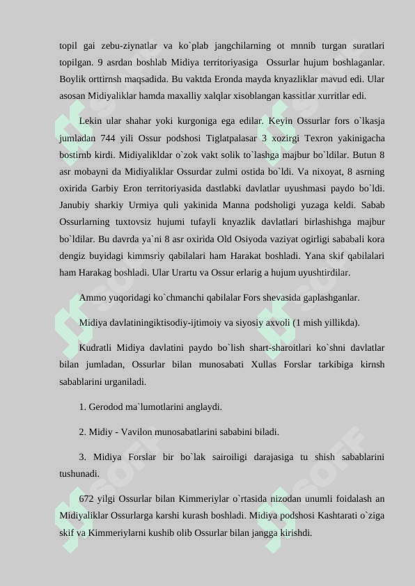 Qadimgi Midiya davlati 3