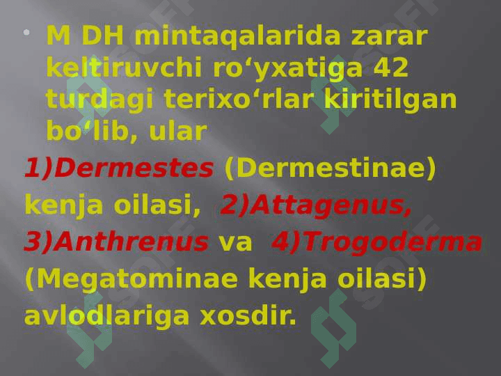 HASHAROTLAR BIOZARARLANISH MANBALARI 4