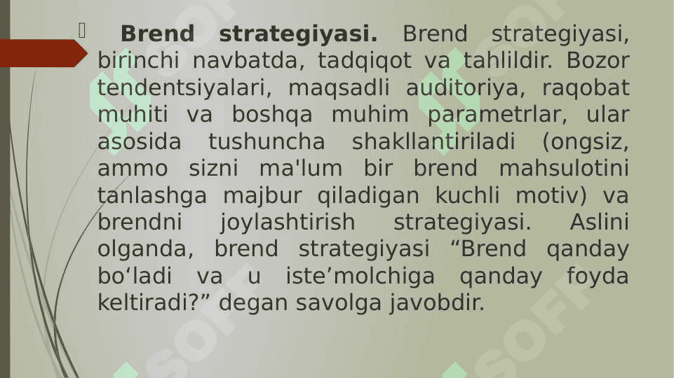 Brend strategiyasi 8