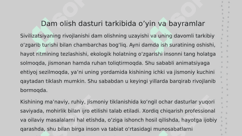 ANIMATSION O’YIN DASTURLARINING XUSUSIYATLARI 7