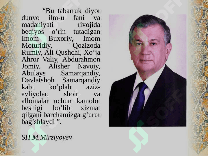 SHARQ RENESSANSLARI DAVRIDA SAMARQANDNING TUTGAN O`RNI. 3