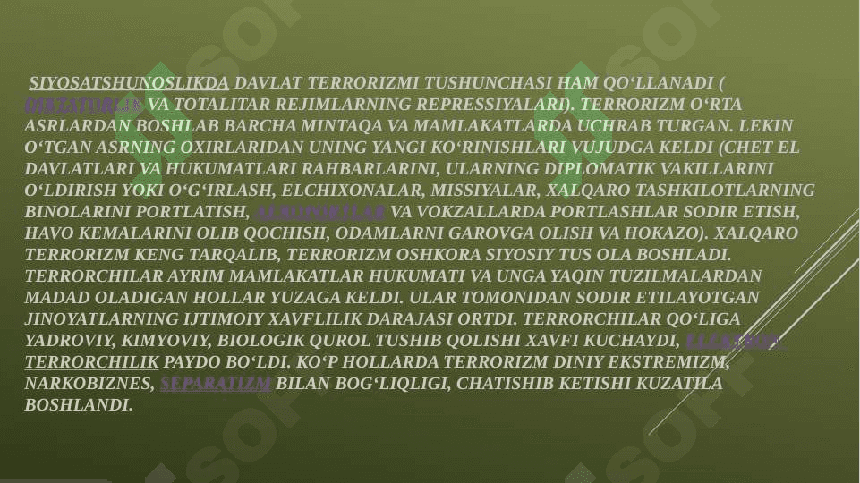 Terrorism va ekstrimizm 6