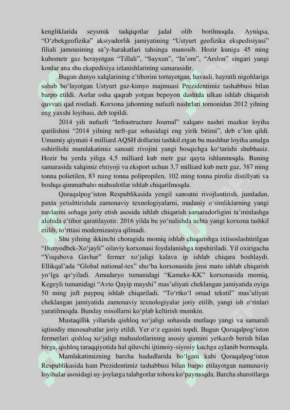 Mustaqillik yillarida Qoraqalpog‘iston Respublikasi 3
