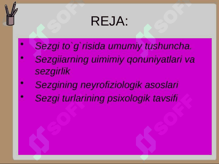 SEZGI psixologiyasi 2