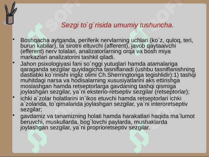 SEZGI psixologiyasi 4