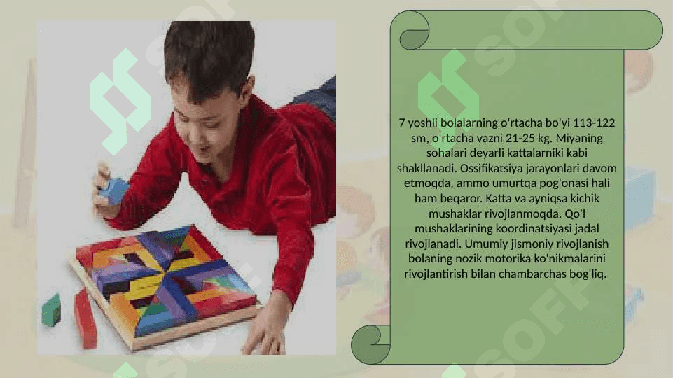 Psixologlar tomonidan bolalar psixologiyasi muammolari o’rganilishi 29.pptx 7