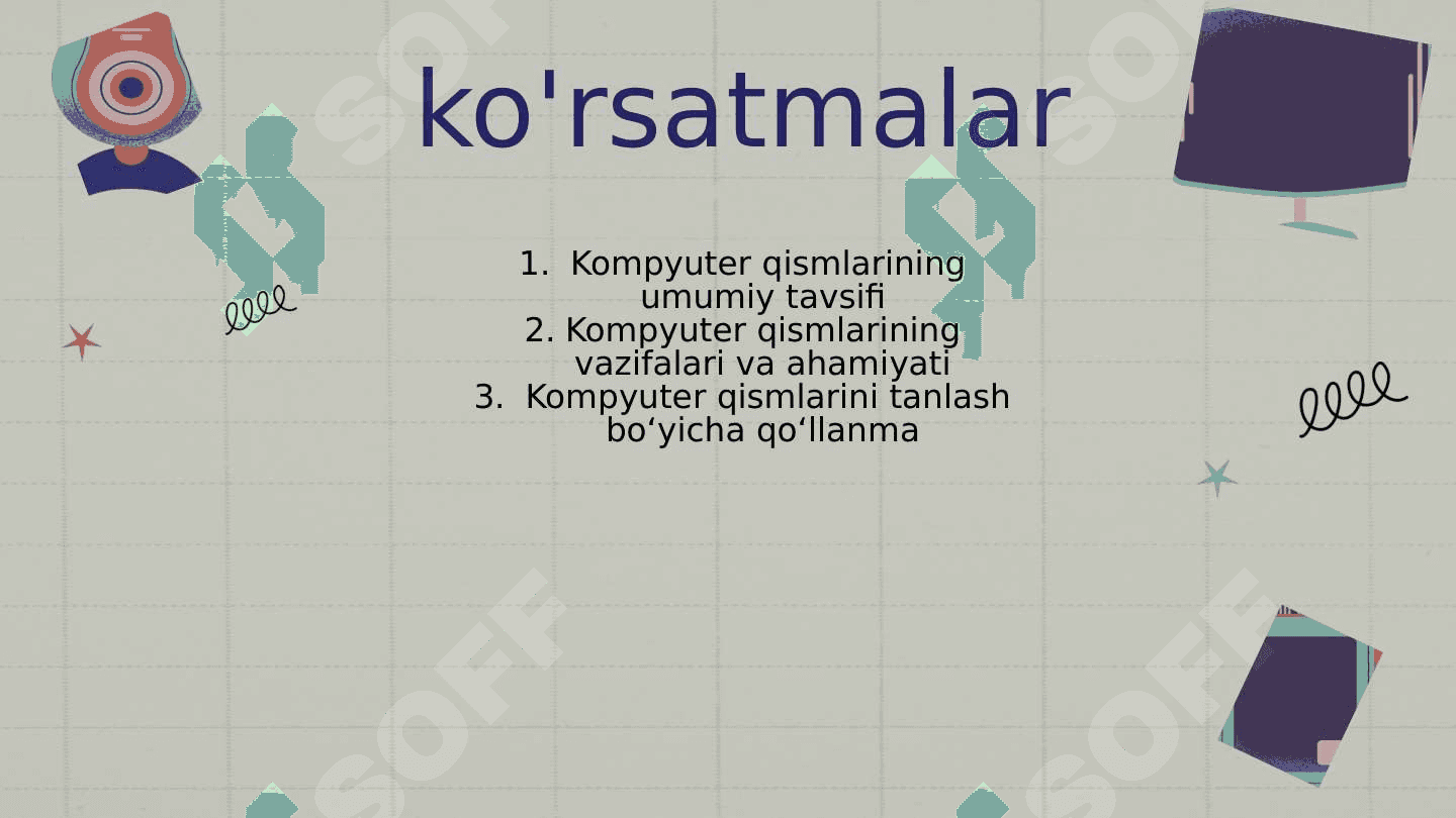 KOMPYUTER QISMLARI 2