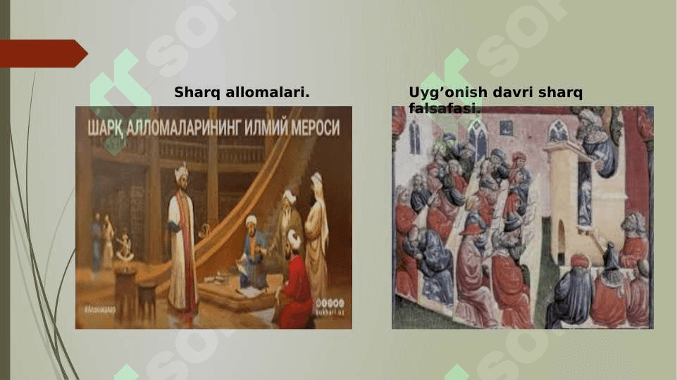 O’rta asrlar Sharq falsafasi. 6