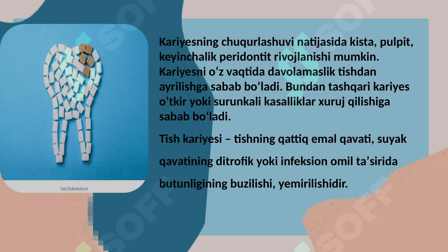 Kariyes va ovqatlanish tamoyillari 3