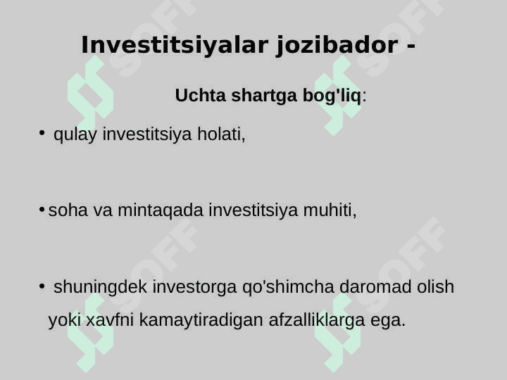 IQTISODIY XAVFSIZLIKNI TA’MINLASH TIZIMIDA   INVESTITSION VA INNOVATSION FAOLIYAT 5