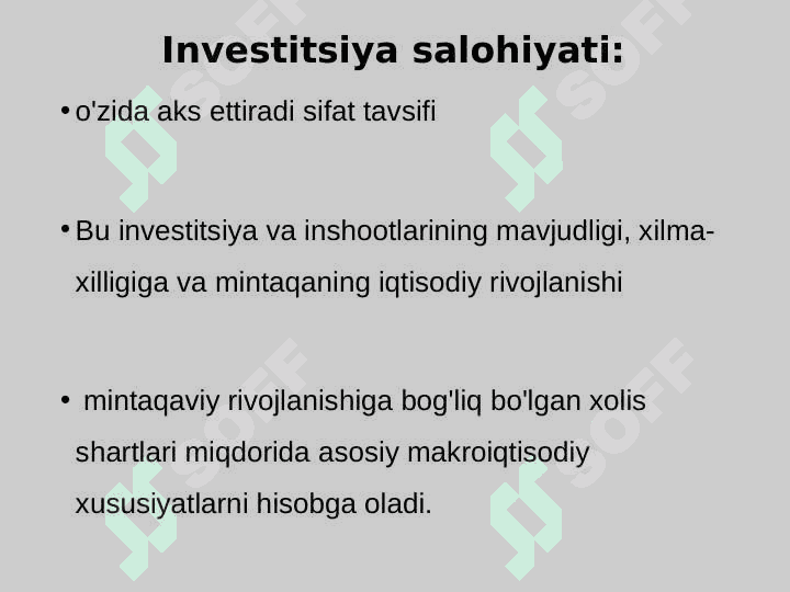 IQTISODIY XAVFSIZLIKNI TA’MINLASH TIZIMIDA   INVESTITSION VA INNOVATSION FAOLIYAT 6