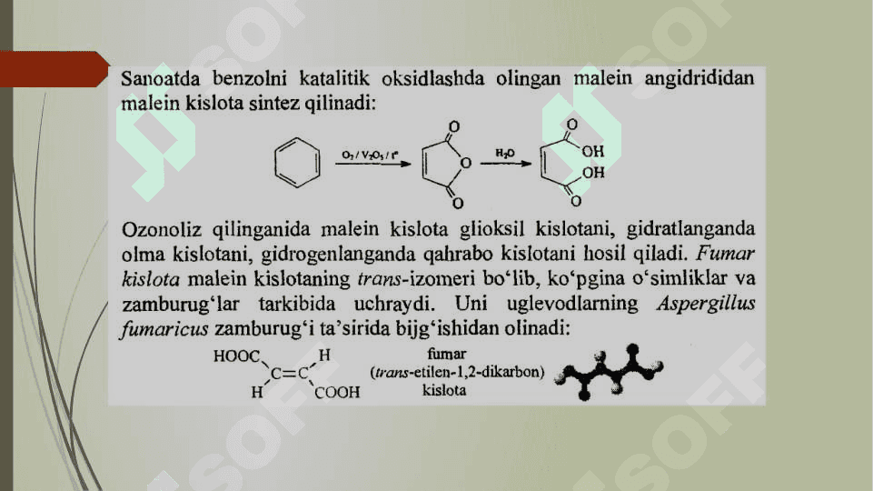 To'yinmagan dikarbon kislotalar 3