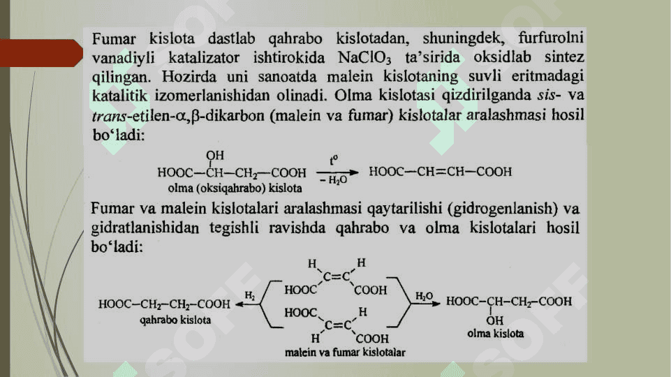 To'yinmagan dikarbon kislotalar 4
