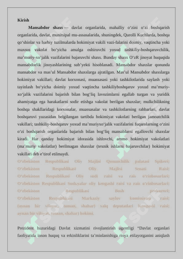 Davlat hokimyat o'rganlari mansabdor shaxslarning almashinuvi 2