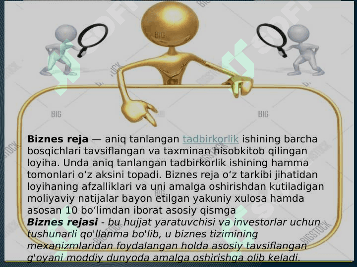 Biznesda rejalashtrishning ahamiyati pptx 3