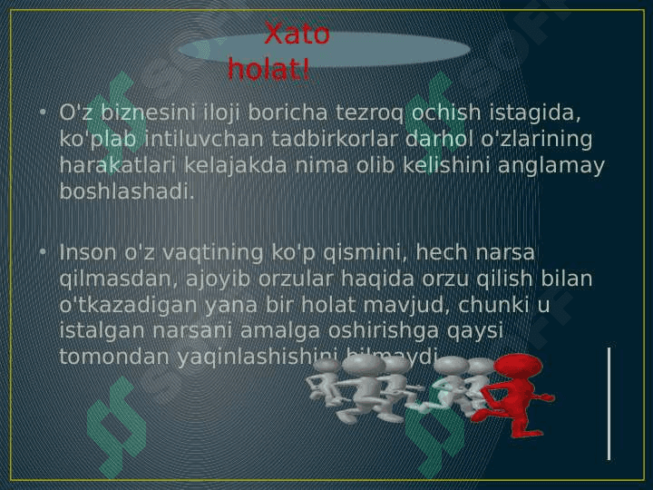 Biznesda rejalashtrishning ahamiyati pptx 4