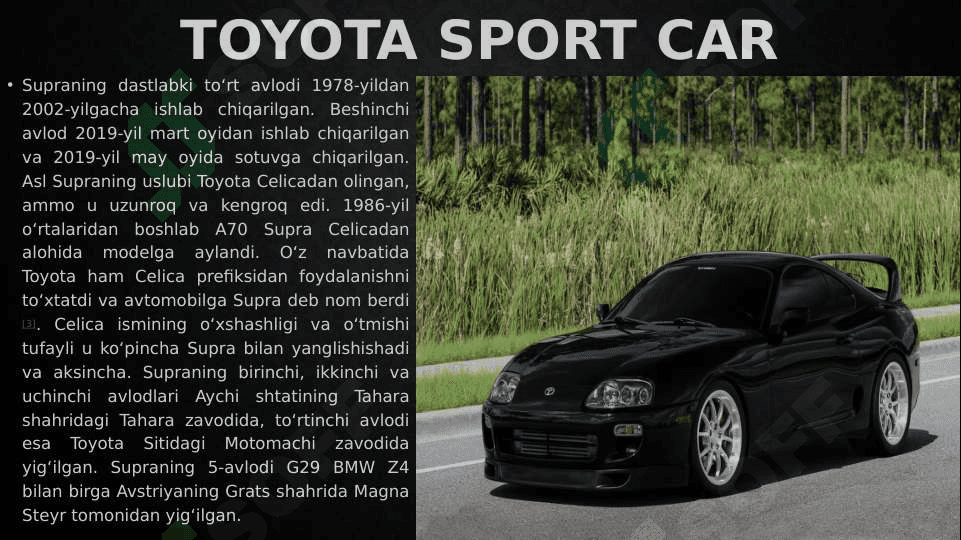 Toyota kompaniyasi haqida  pptx 4
