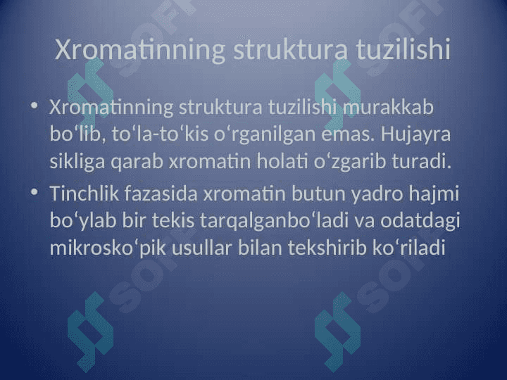 Хrоmаtin tuzilishi. Ribоnuklеin kislоtаlаr(RNK). 8