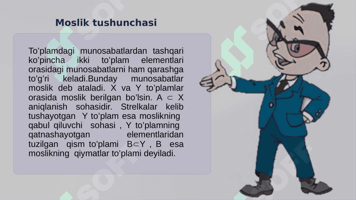 MOSLIK VA MUNOSABAT 2