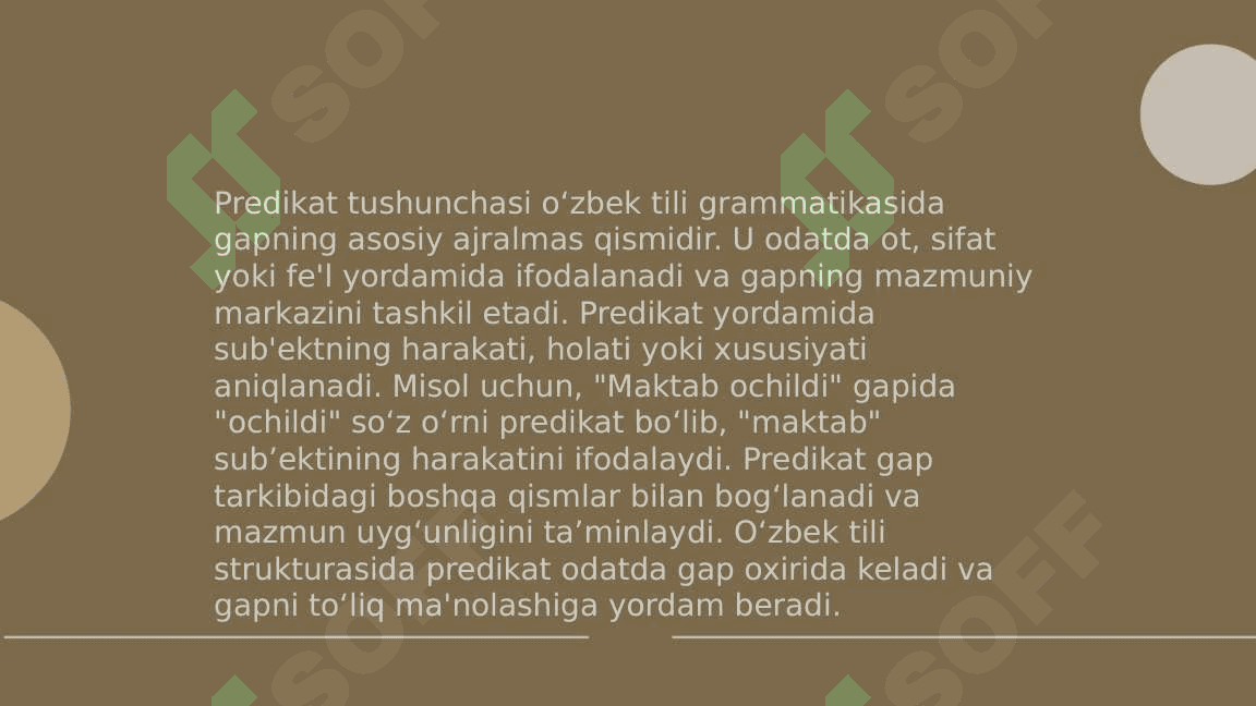 Predikatlar va Kvantorlar 3