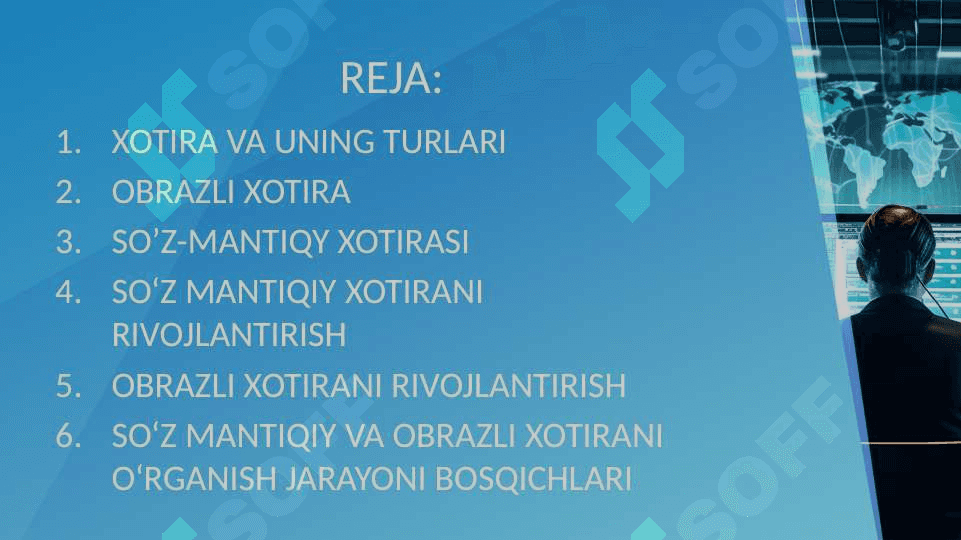 SO'Z-MANTIQIY VA OBRAZLI XOTIRANI O'RGANISH METODIKASI 2