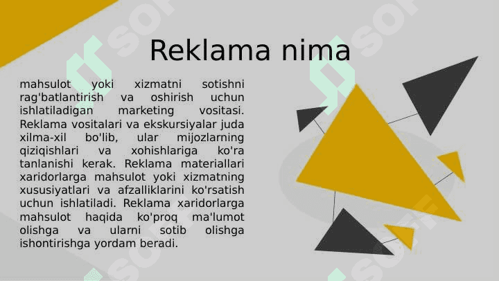 Reklama turlari va vositalari 4