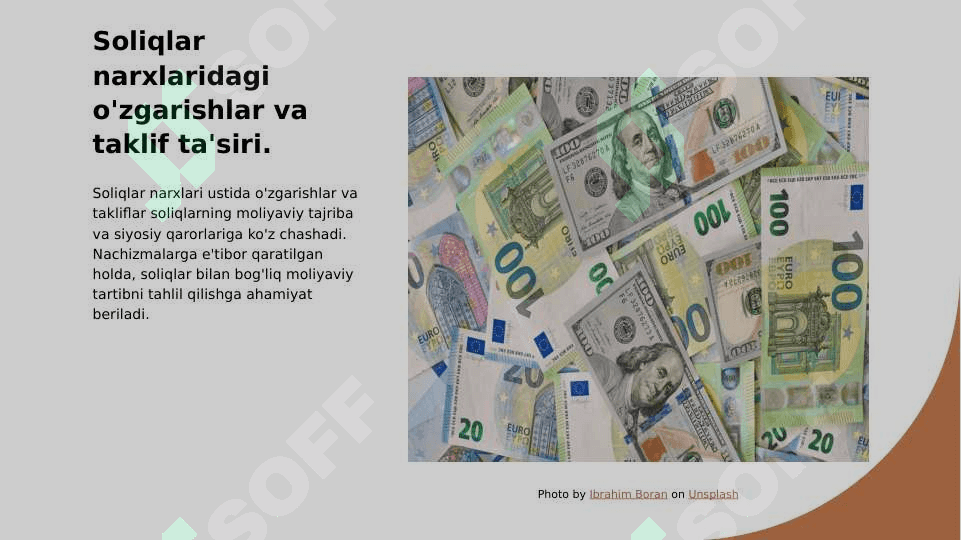 Soliqlarni yalpi talab va yalpi taklifga ta'siri. 4
