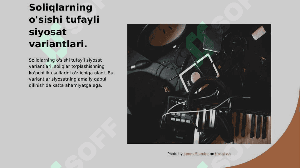 Soliqlarni yalpi talab va yalpi taklifga ta'siri. 7