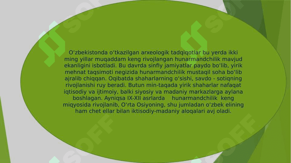 Surxon vohasida Hunarmandchilik an’analari 2