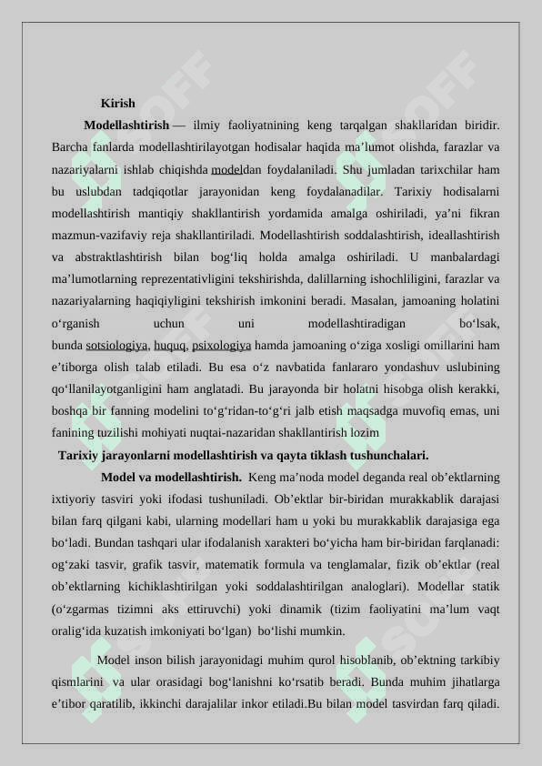 Tarixiy jarayonlarni modellashtirish va qayta tiklash 2