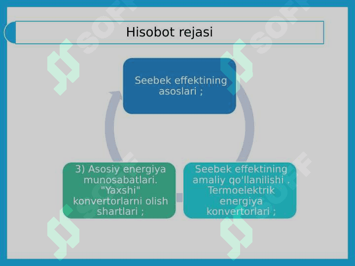 Termoelektrik hodisalar va ularning qo'llanilishi 2