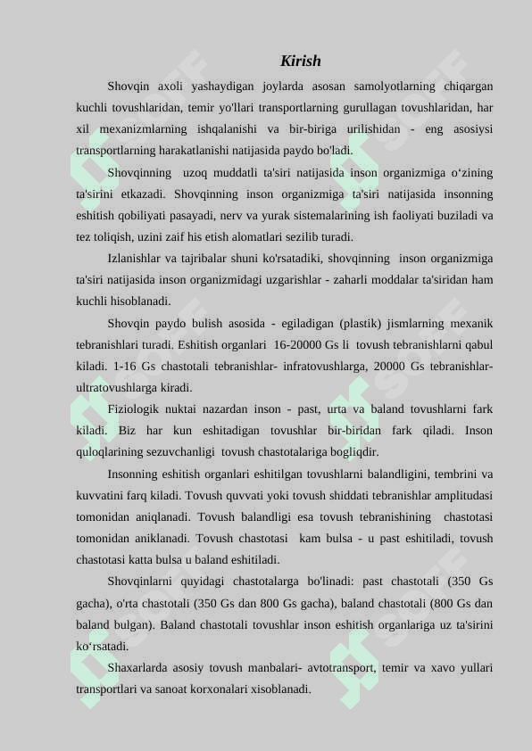 Shovqin va tebranishlarning inson tanasiga ta'siri 3