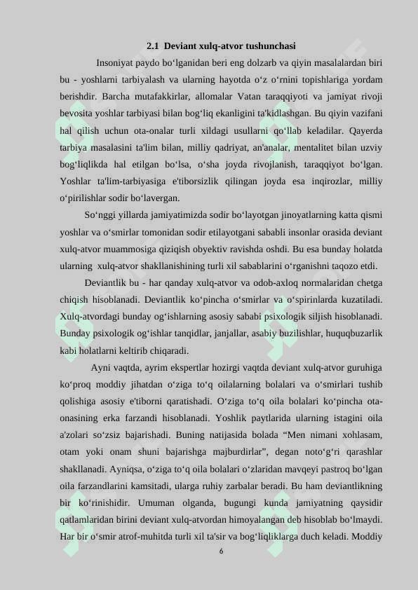 Yoshlar o‘rtasida deviant xulq-atvor profilaktikasi 6