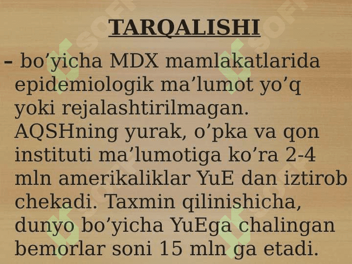 YURAK YETISHMOVCHILIGI 3