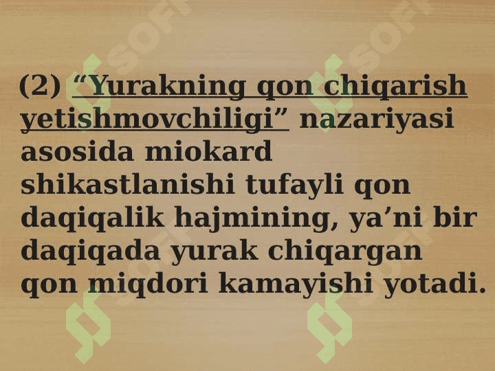 YURAK YETISHMOVCHILIGI 6