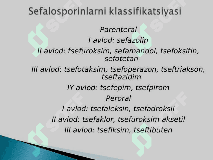 ANTIBAKTERIAL DORI VOSITALARI 8