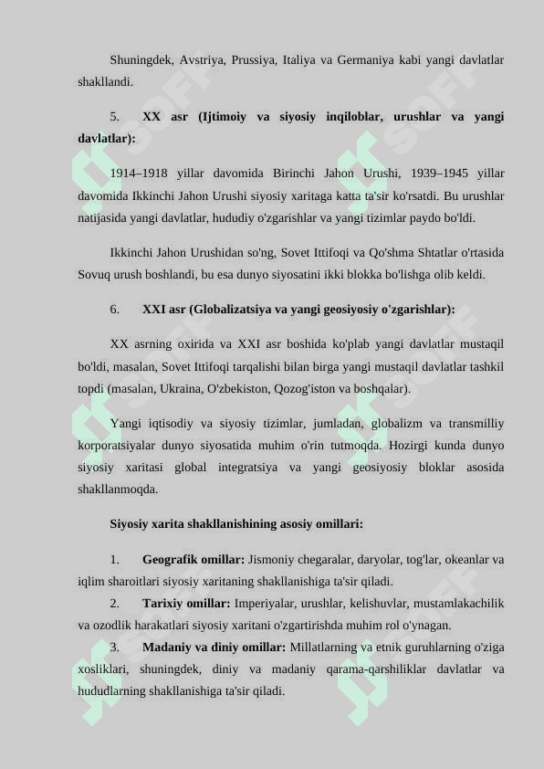 Jahon Iqtisodiy geografiyasi 7