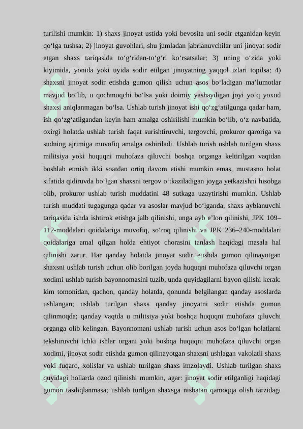 Jinoyatni hisobga olishdan qasddan yashirganlik uchun javobgarlik 8