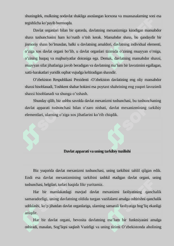 Davlat hokimiyatini amalga oshirish mexanizmi muammolari 7